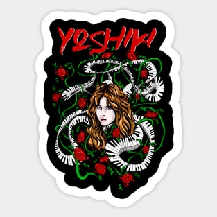 Rose of pain Sticker